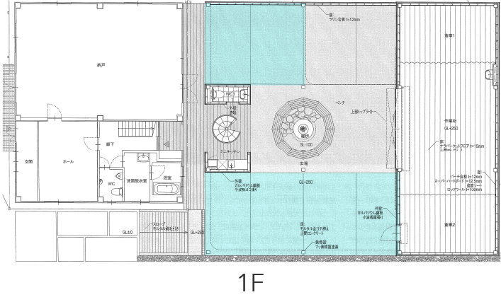 SERVICE2 会員制アトリエ 図面01