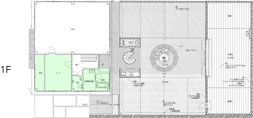 SERVICE4 宿泊 図面02